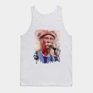 DAVID CROSBY-1 Tank Top